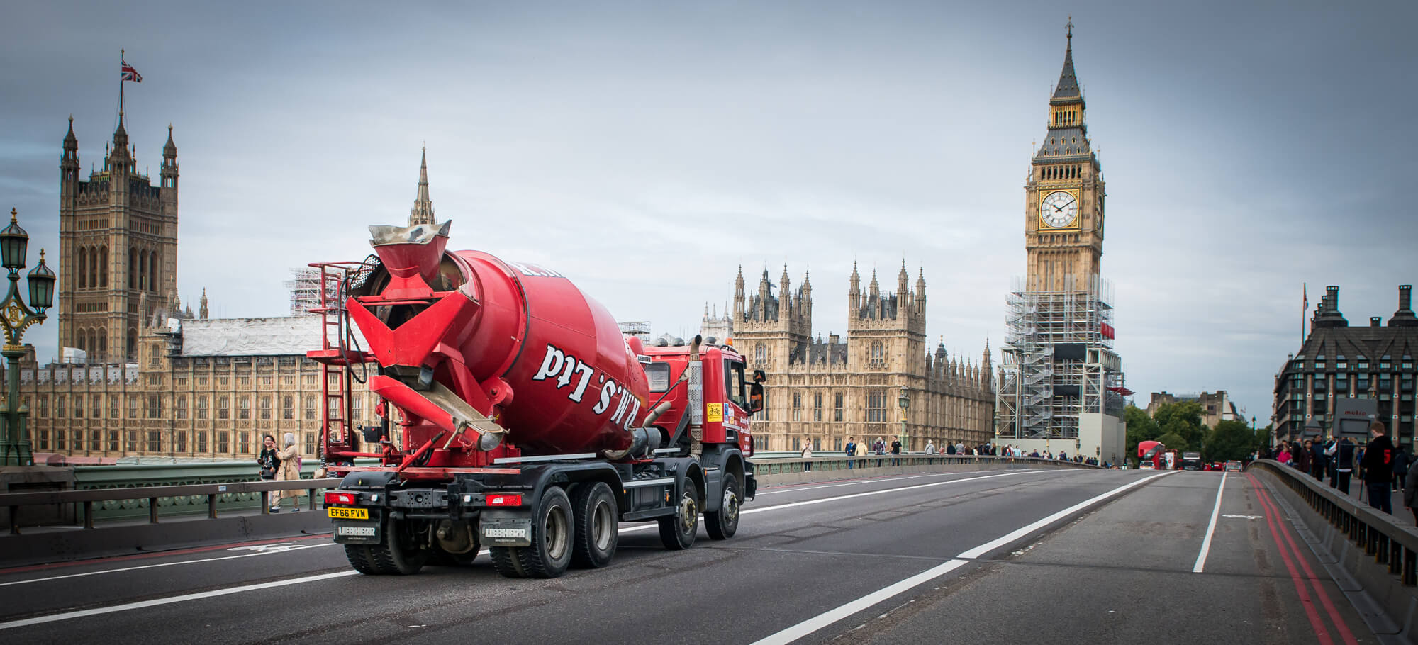 RMS Concrete Lorry out for delivery