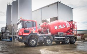 RMS Concrete Lorry Out For Delivery