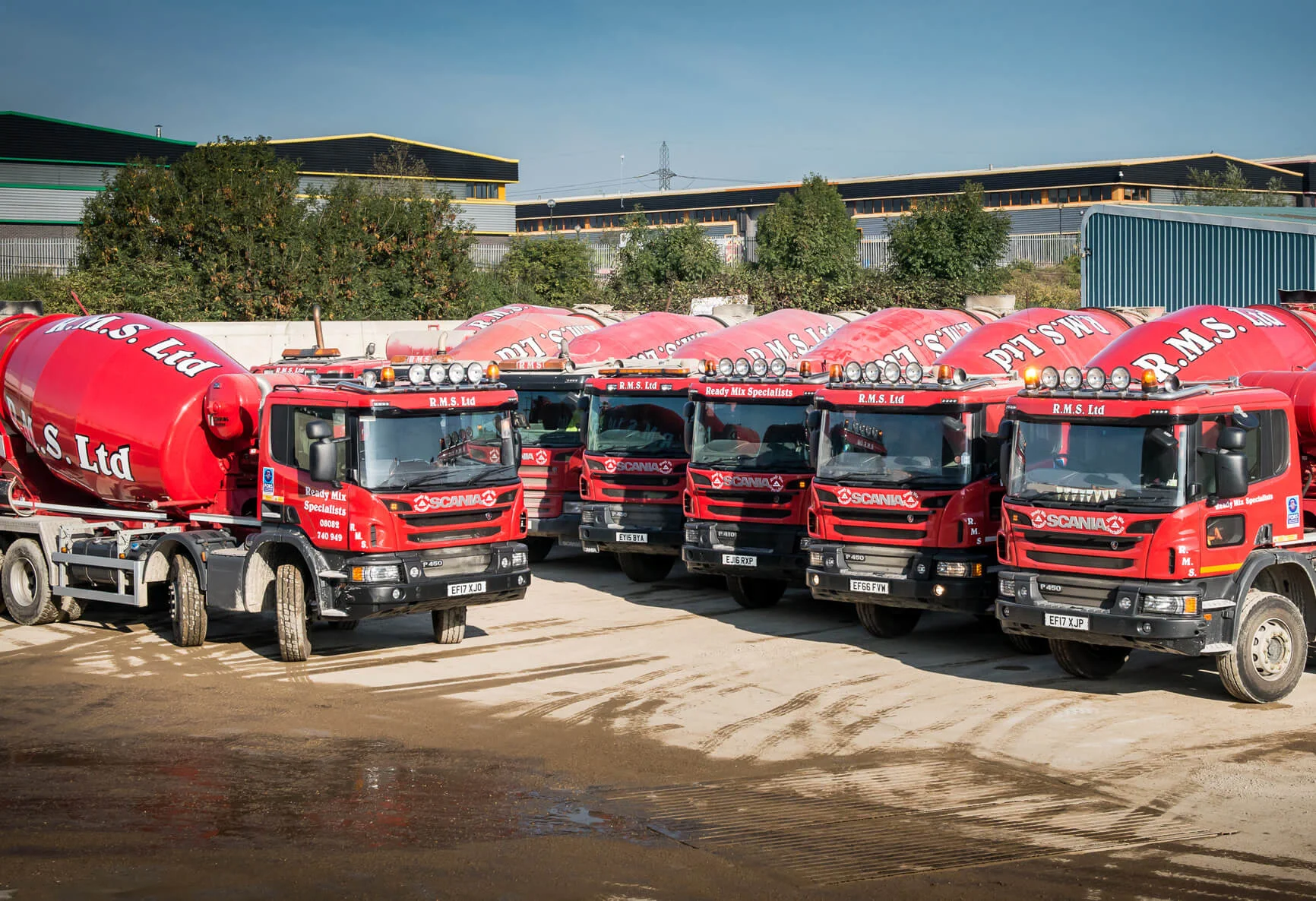 RMS Concrete Delivery Fleets