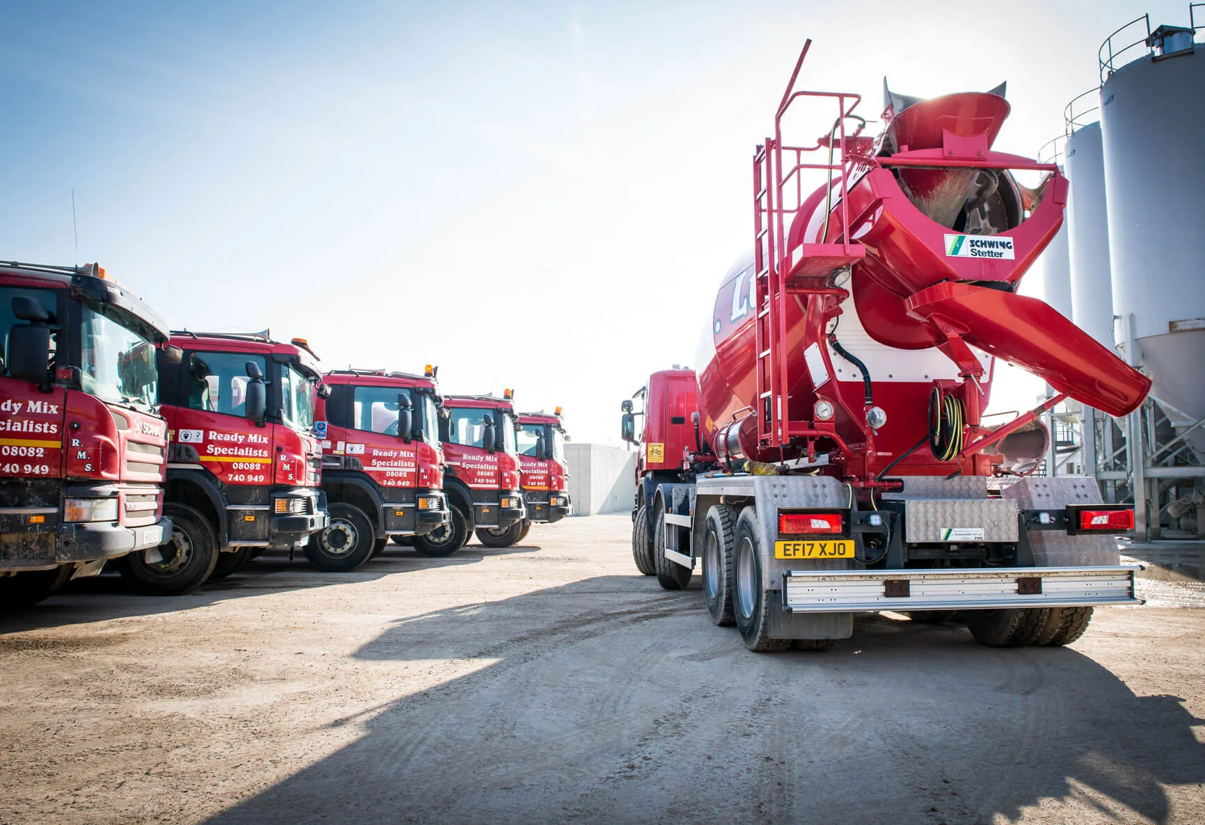 Fleet in RMS Concrete Plant